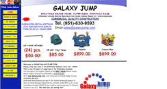 Desktop Screenshot of galaxyjump.com